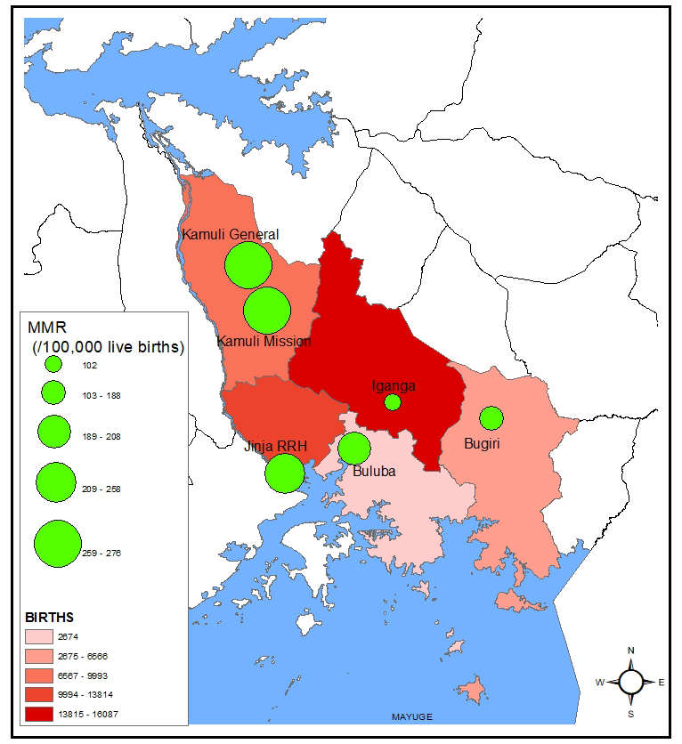 Mapping can guide strategies to save mothers and newborns; learning from Eastern Uganda Mapping can guide strategies to save mothers and newborns; learning from Eastern Uganda